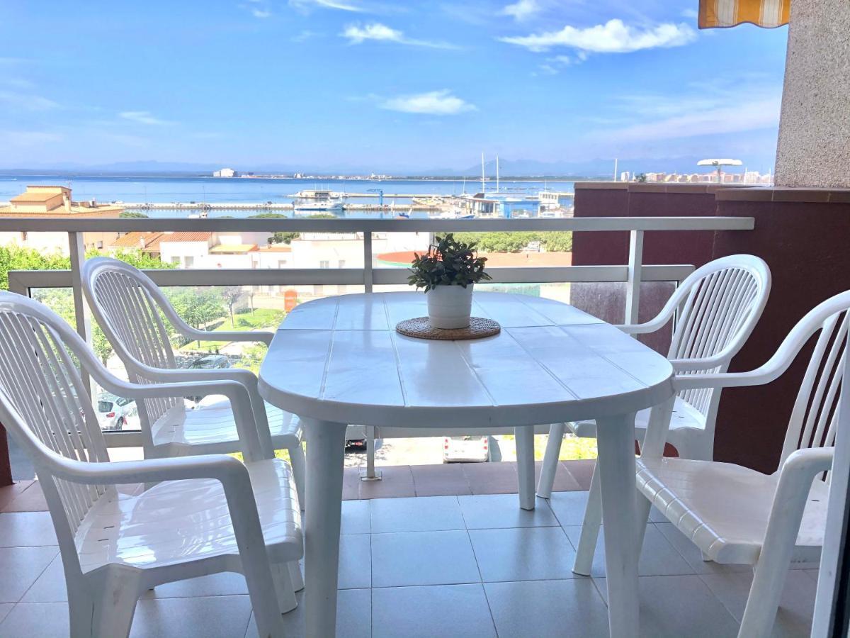Roc Mar 4 3A - Apartamento Cerca Del Centro Y De La Playa - Terraza Con Vistas Al Mar Y Al Puerto Roses Bagian luar foto